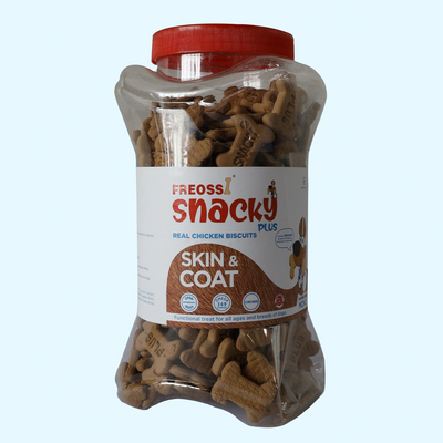 Snacky Plus Skin and Coat - Functional Dog Biscuits