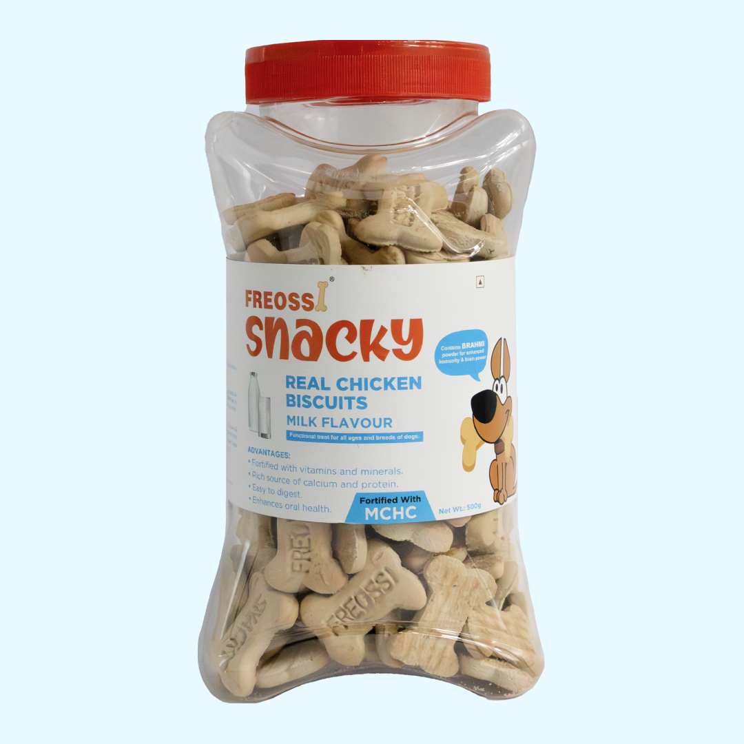 Snacky Real Chicken Biscuits - Milk Flavour